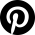 Pinterest logo in black, featuring a stylised letter P inside a circular design for social media and content sharing.